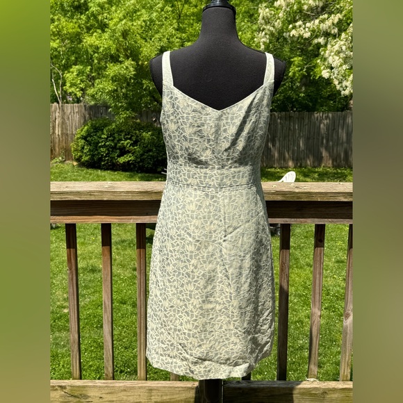 Sigrid Olsen silk/linen blend sleeveless dress size 6 - Picture 4 of 10